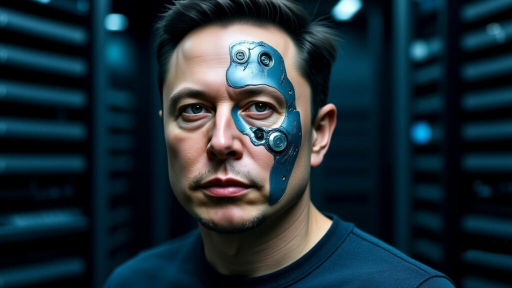 Un model AI pe care a fost aplicat fine-tunning pentru a avea personalitatea lui Elon Musk