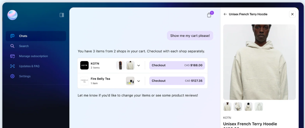 MCP Shopify - o nouă experiență de achiziții online